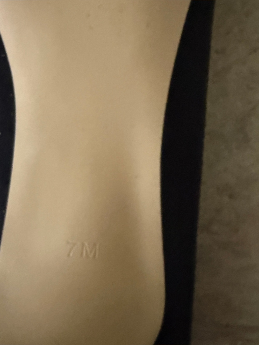 Talbots Black Suede Scalloped Pointed Toe Pumps Heels Size 7M Classic - Picture 3 of 7